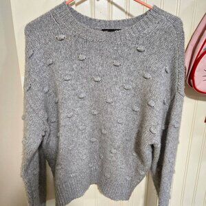 Ann Taylor Pink Polka Dot Sweater